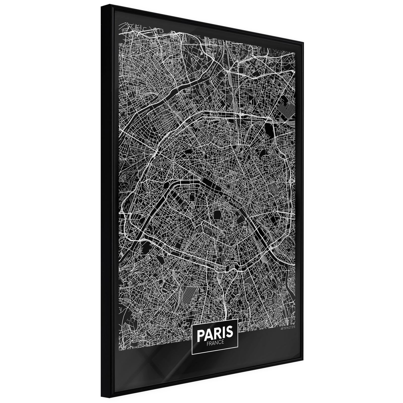 Poster Paris - Plan de Ville