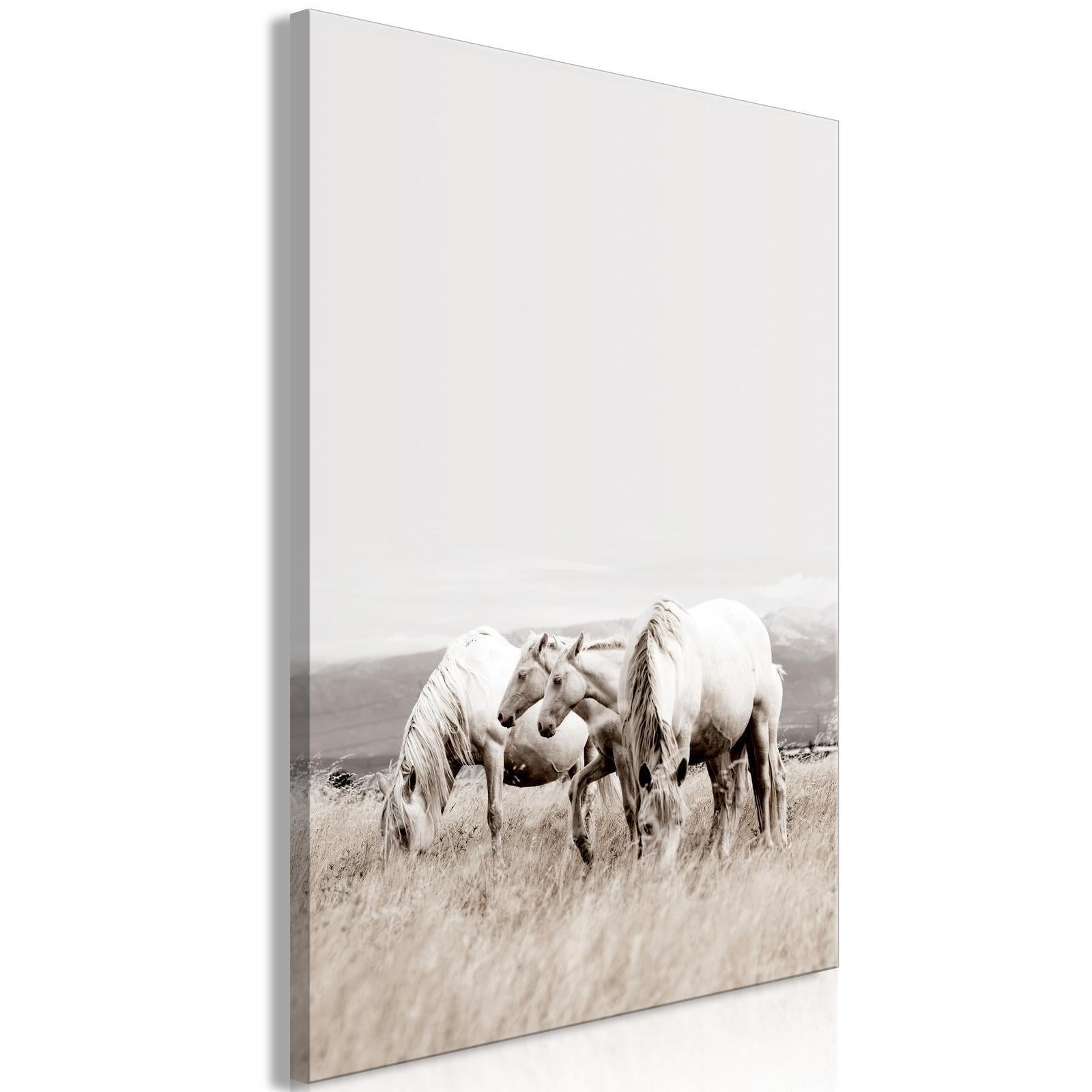 Tableau - White Horses (1 Part) Vertical