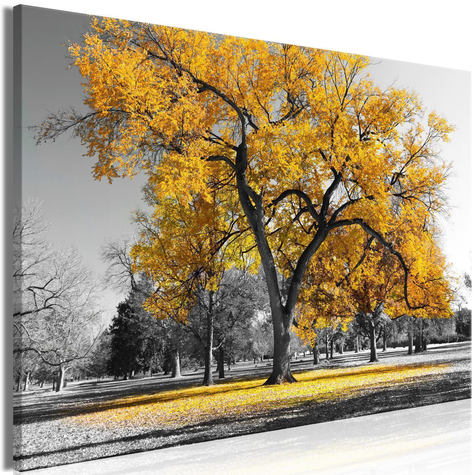 Tableau - Autumn in the Park (1 Part) Wide Gold