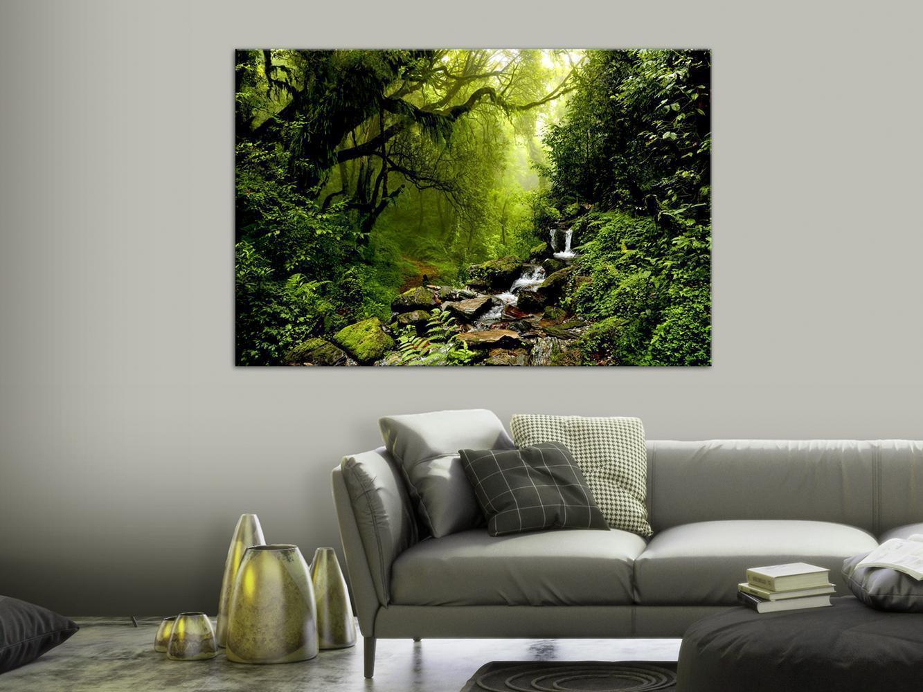 Tableau - Waterfall in the Forest
