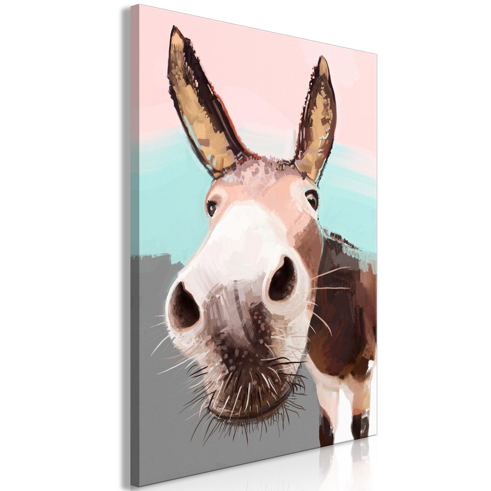 Tableau - Curious Donkey (1 Part) Vertical