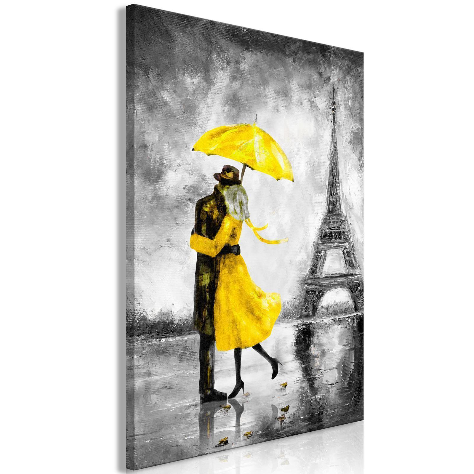Tableau - Paris Fog (1 Part) Vertical Yellow