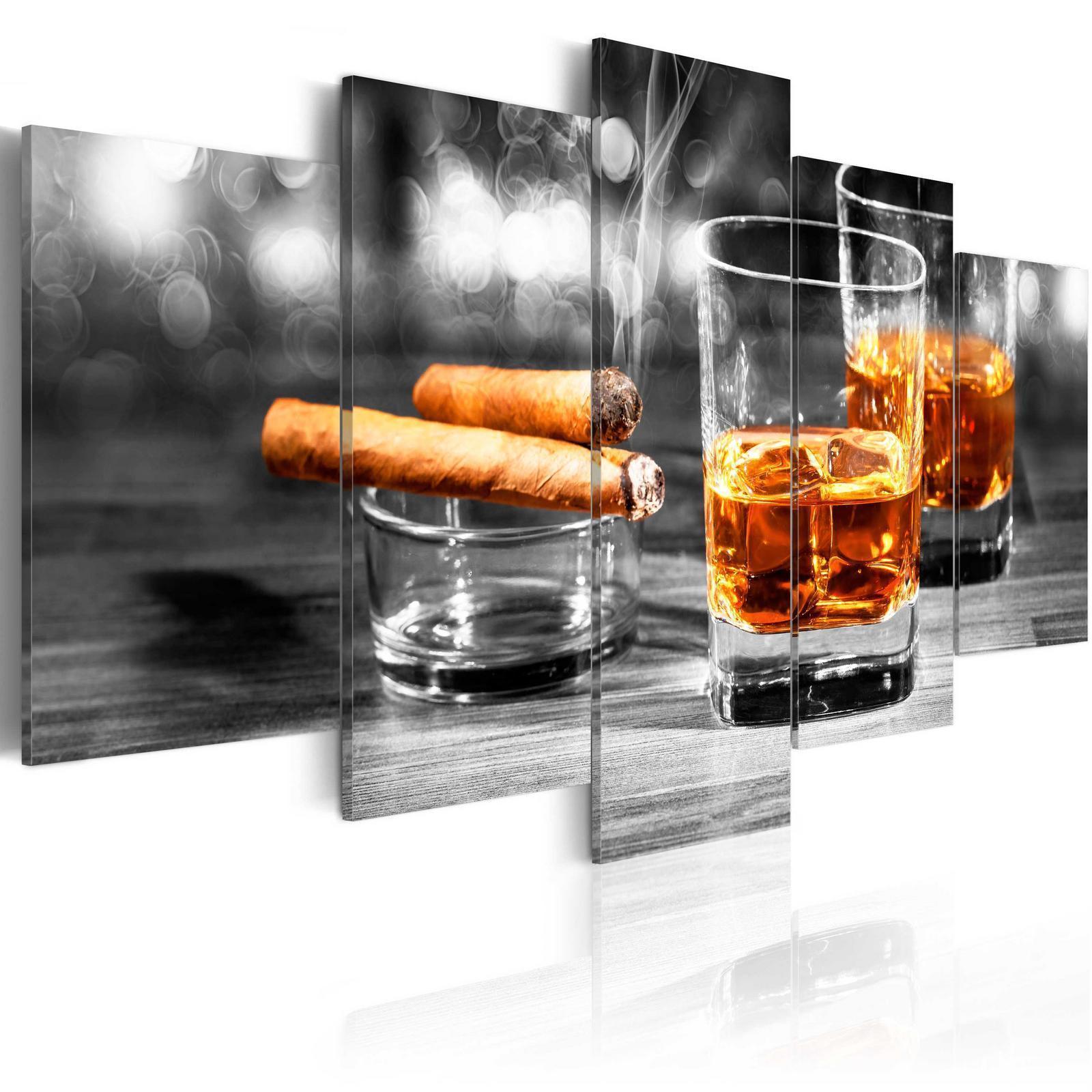Tableau - Cigars and whiskey