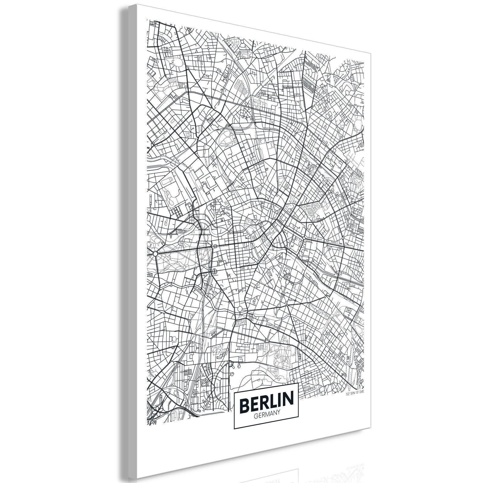 Tableau - Map of Berlin (1 Part) Vertical