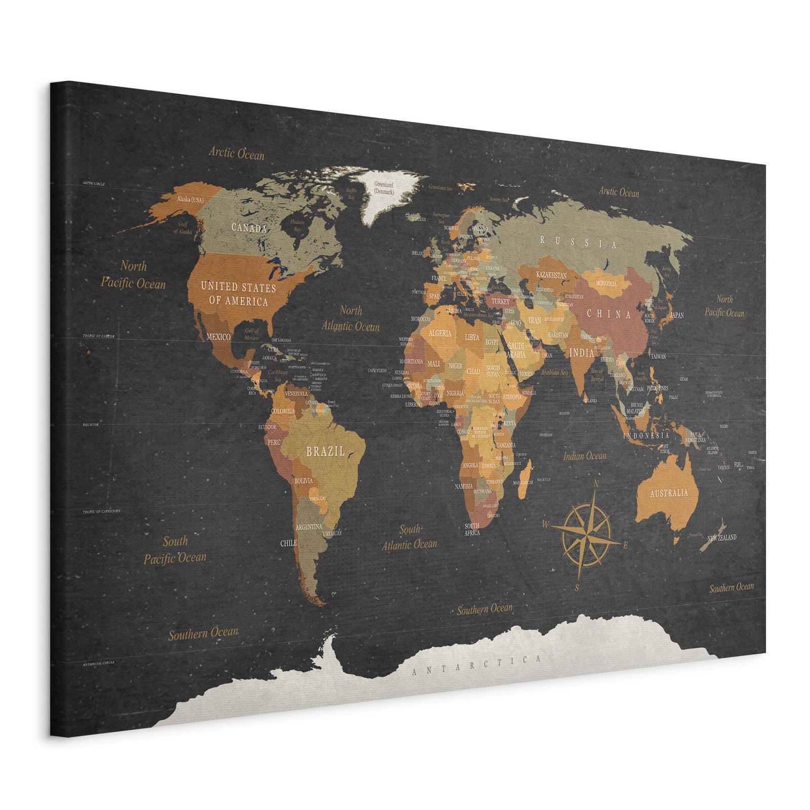 Tableau - World Map: Secrets of the Earth