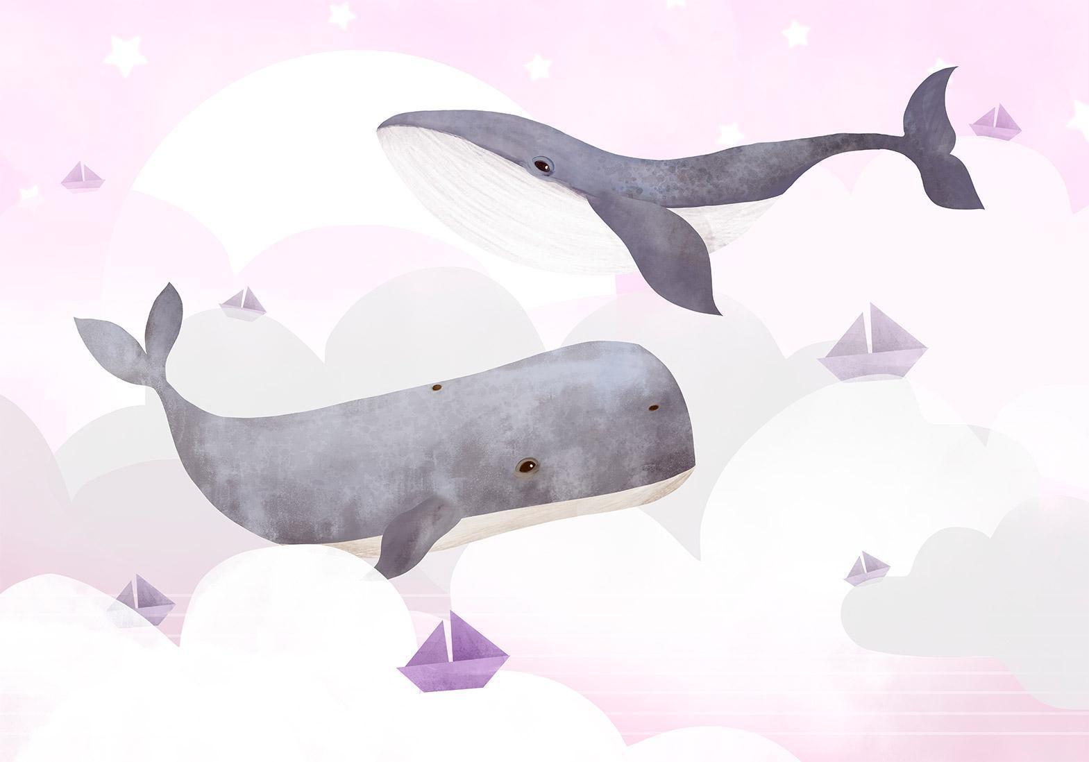 Papier peint - Dream Of Whales - Second Variant