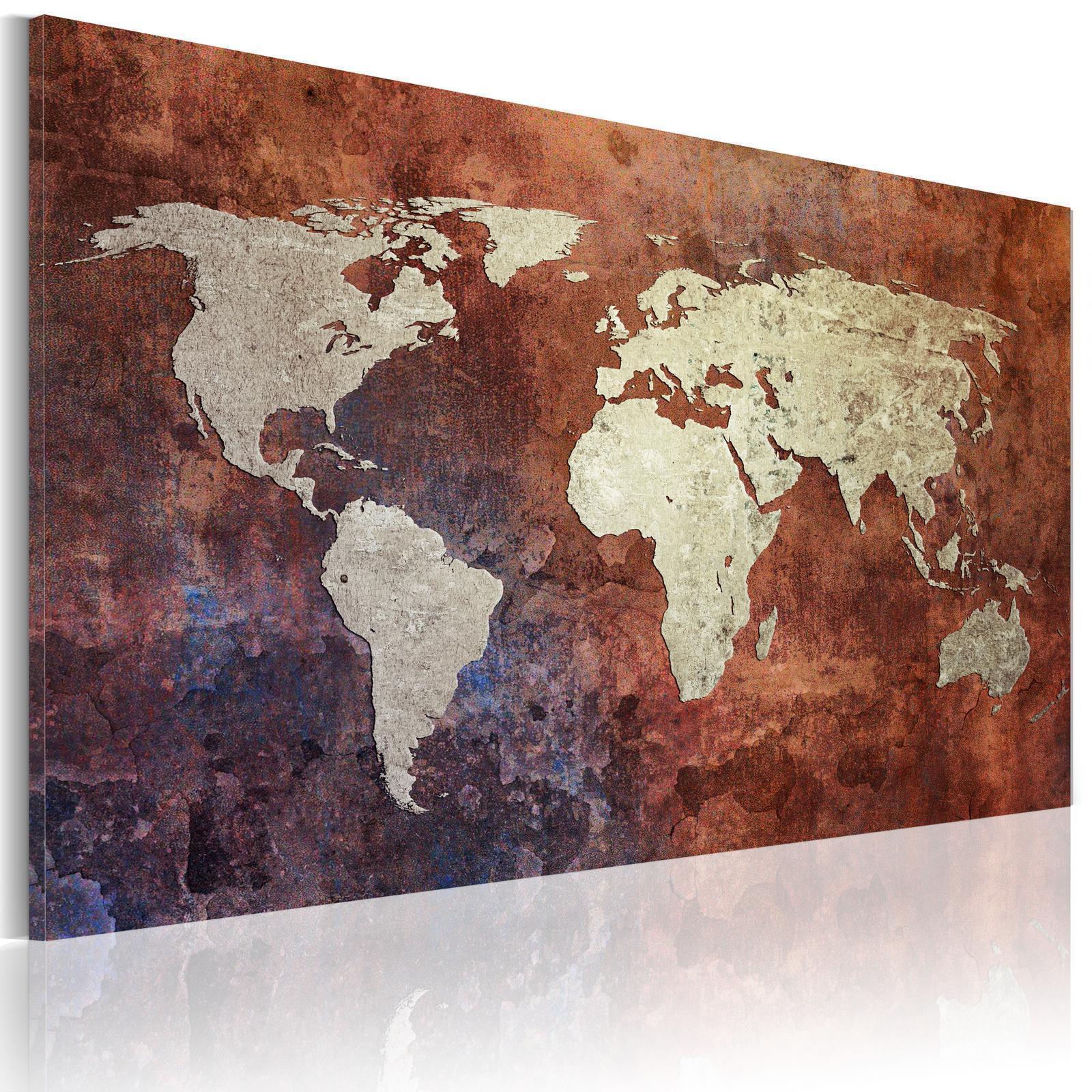 Tableau - Rusty map of the World