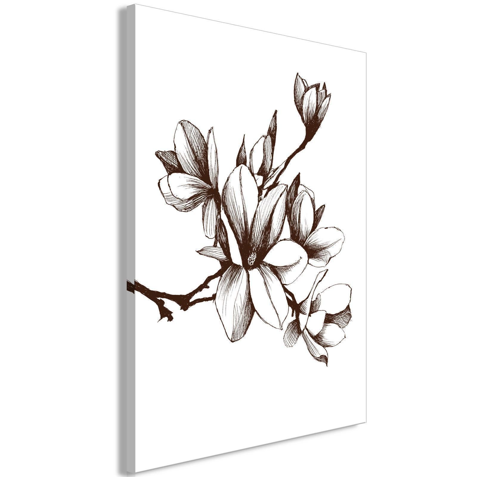 Tableau - Renaissance Magnolias (1 Part) Vertical