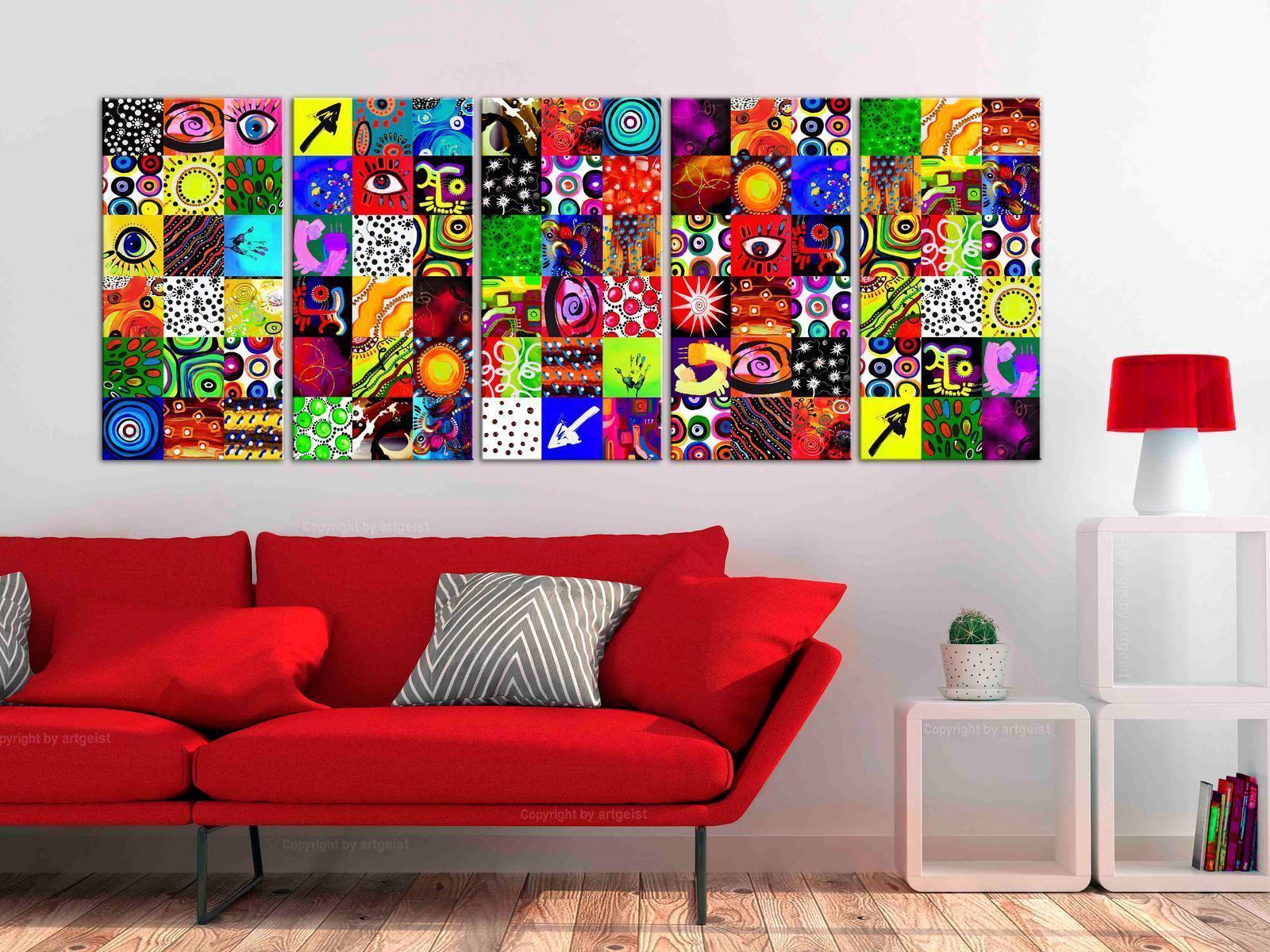 Tableau - Colourful Abstraction