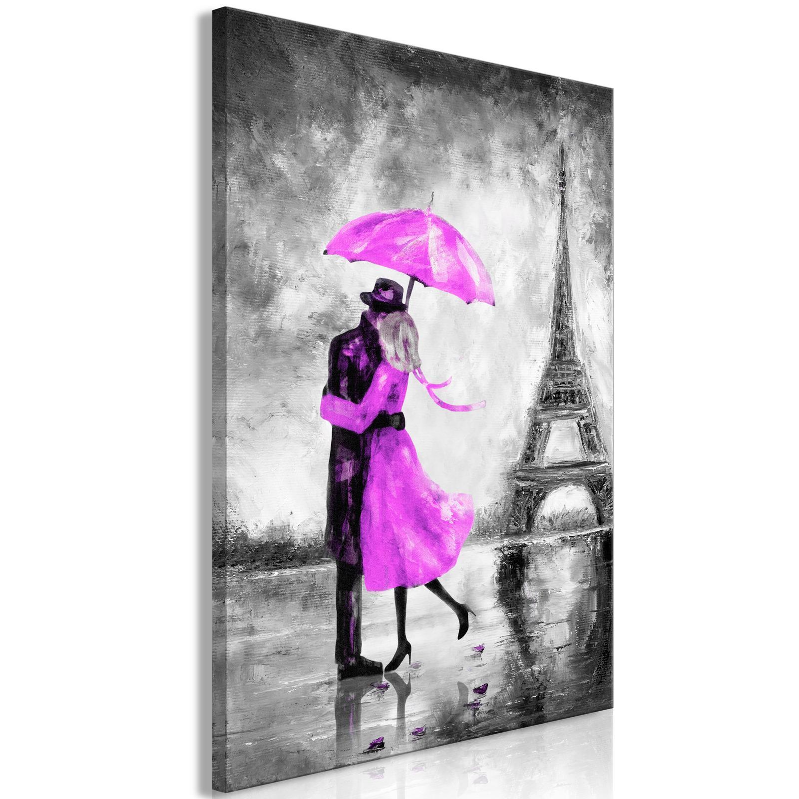 Tableau - Paris Fog (1 Part) Vertical Pink