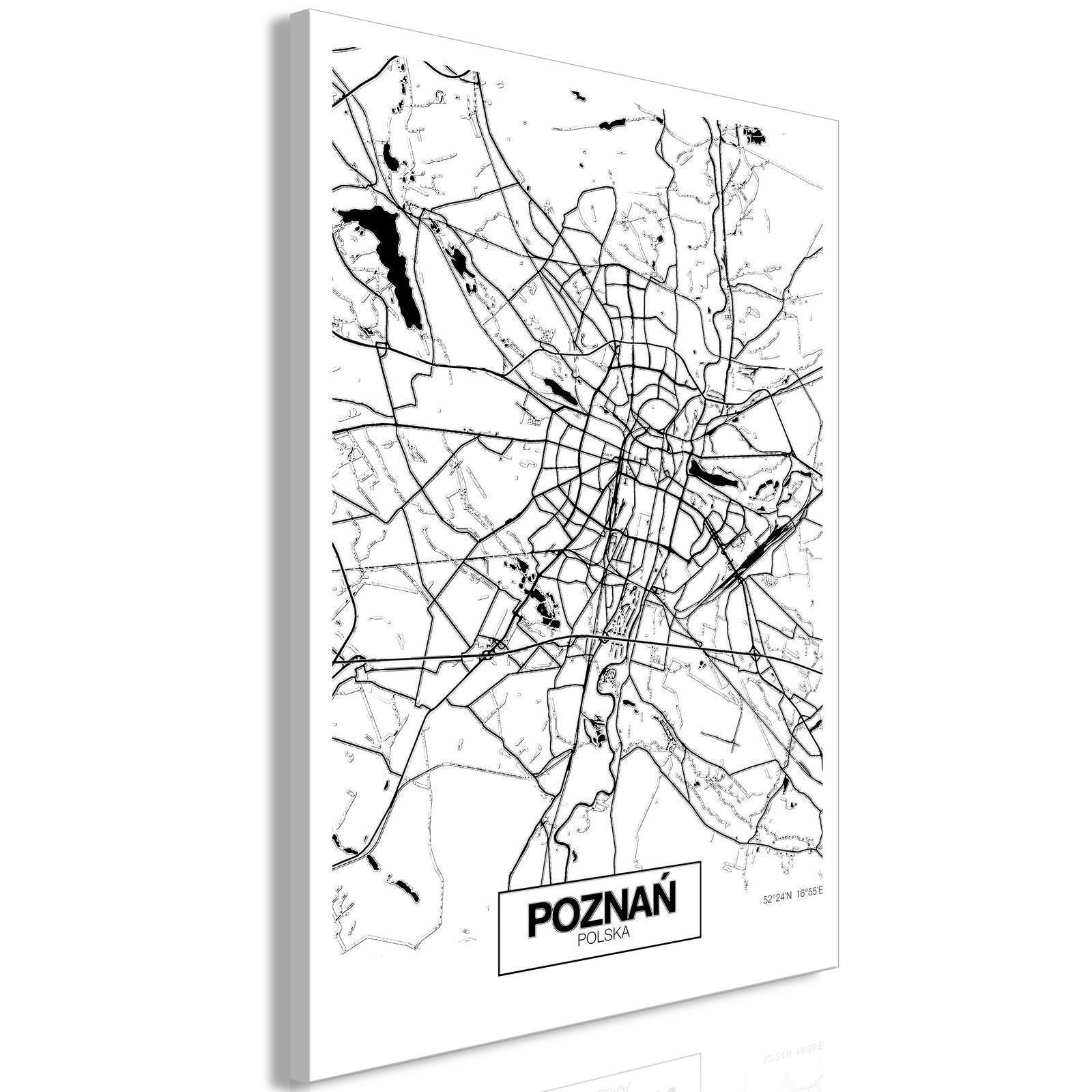 Tableau - City Plan: Poznan (1 Part) Vertical