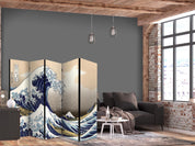 Paravent - The Great Wave off Kanagawa II