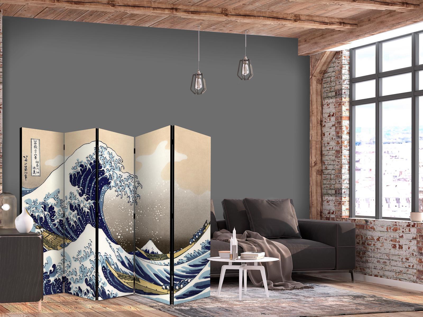 Paravent - The Great Wave off Kanagawa II