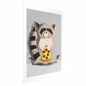 Poster - Raccoon Glutton