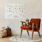 Poster - Letters in Muted Colors