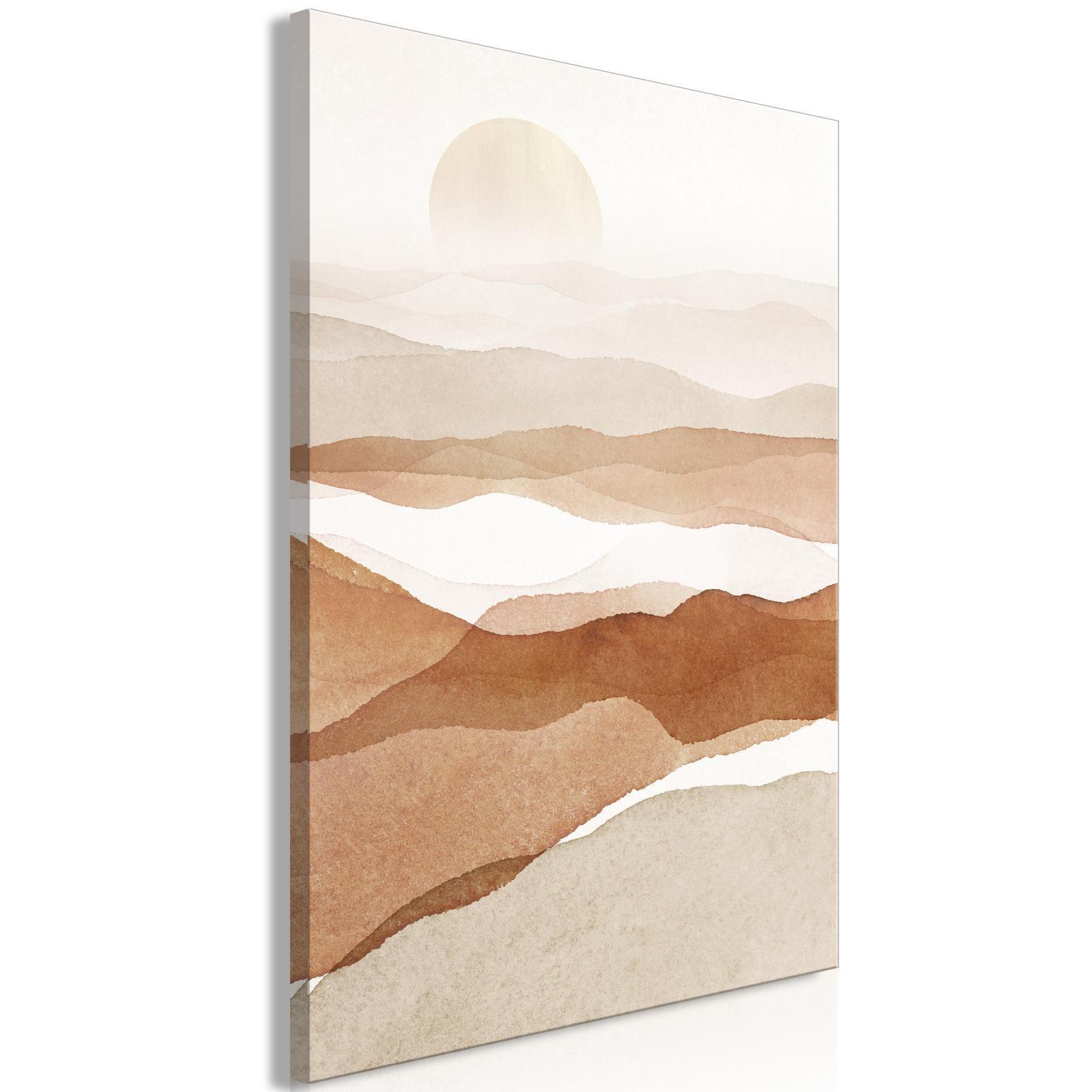 Tableau - Desert Lightness (1 Part) Vertical