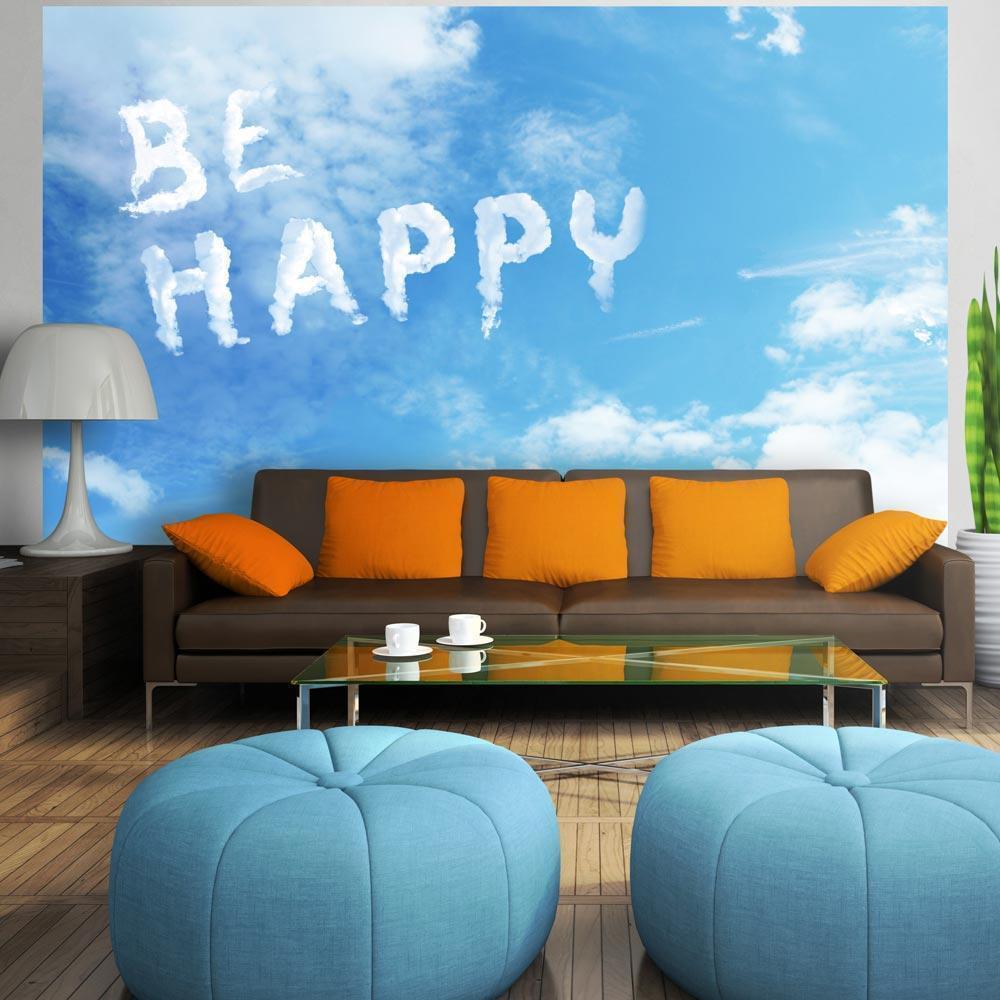 Papier peint - Be happy
