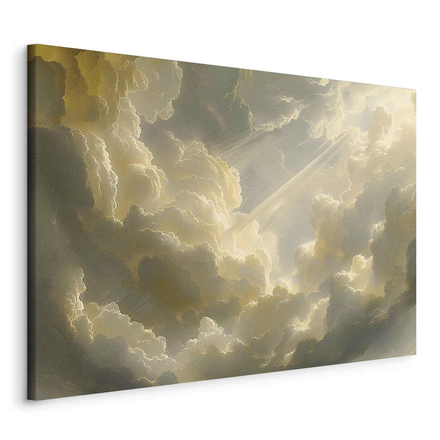 Tableau - Enchanting Play of Colors Against a Backdrop of Clouds