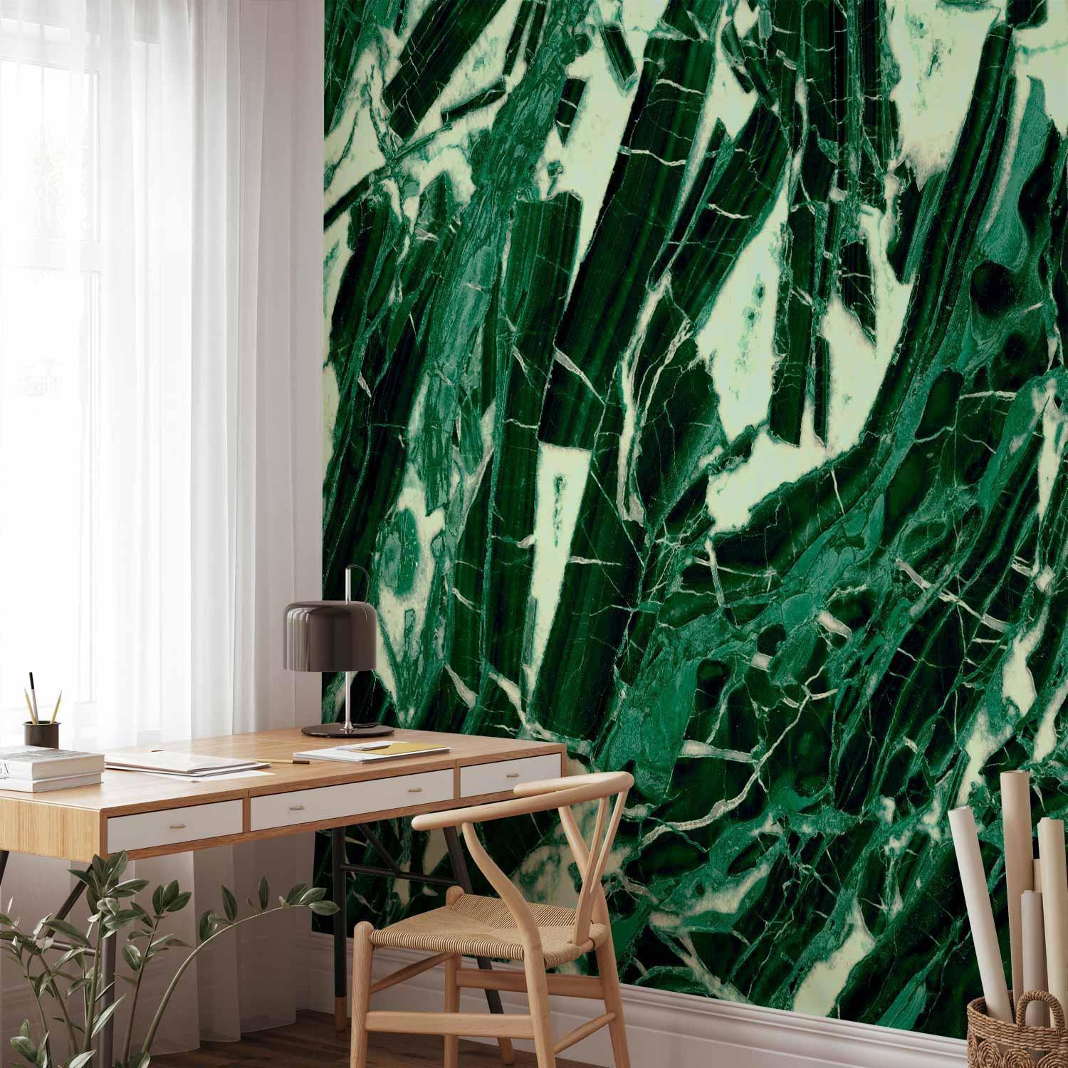 Papier peint - Emerald Marble