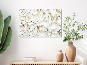 Tableau - Ceramic Leaves (1 Part) Wide