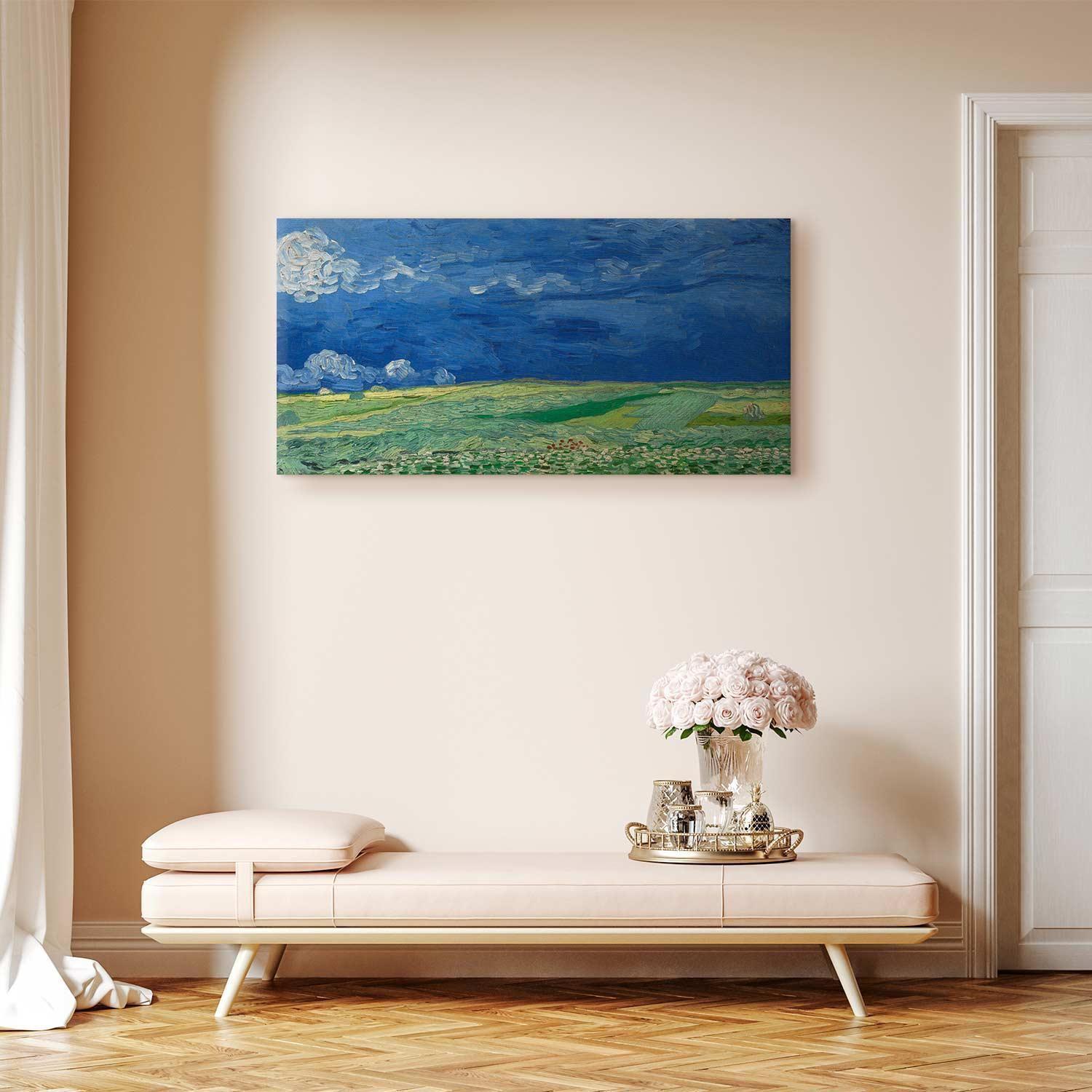 Tableau - Wheatfield under Thunderclouds