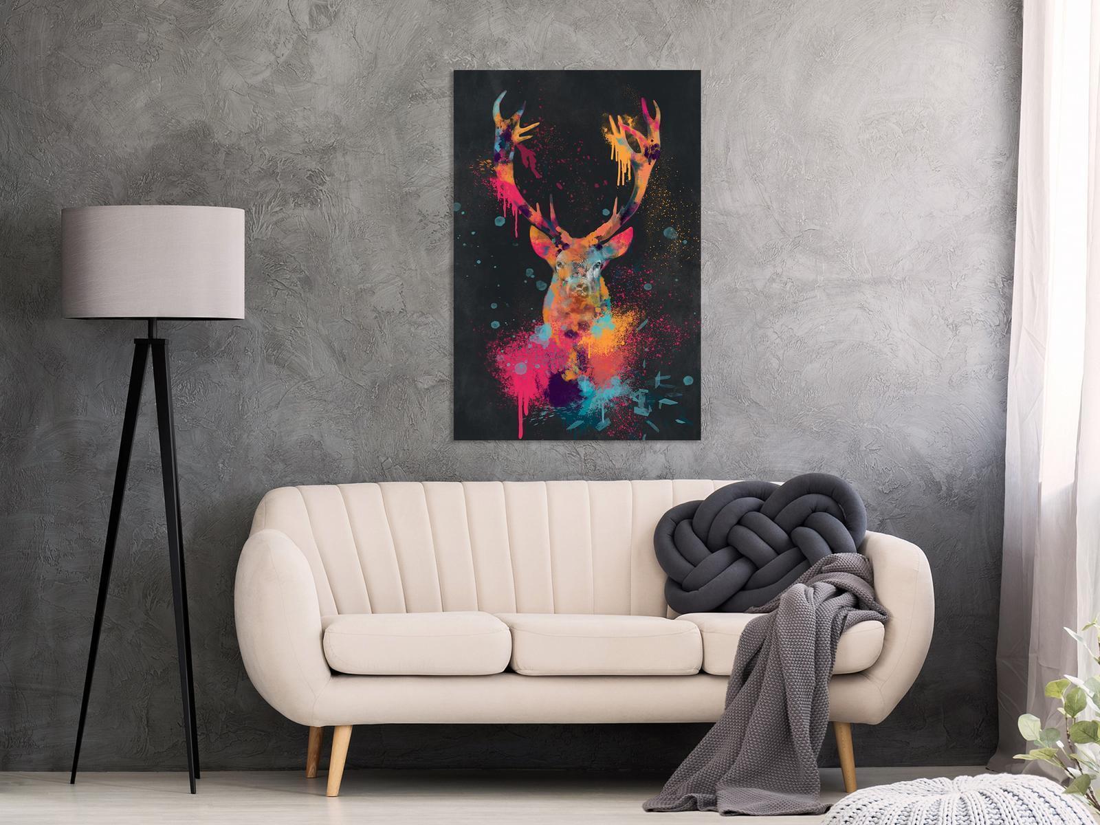 Tableau - Spectacular Deer (1 Part) Vertical