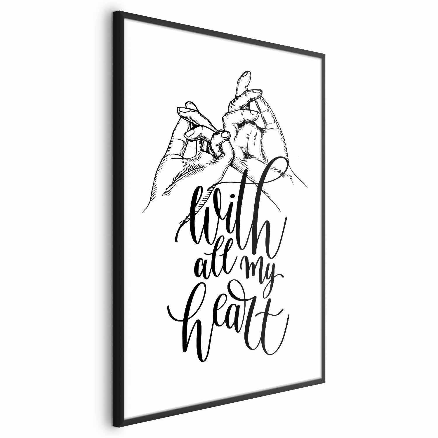 Poster - With All My Heart