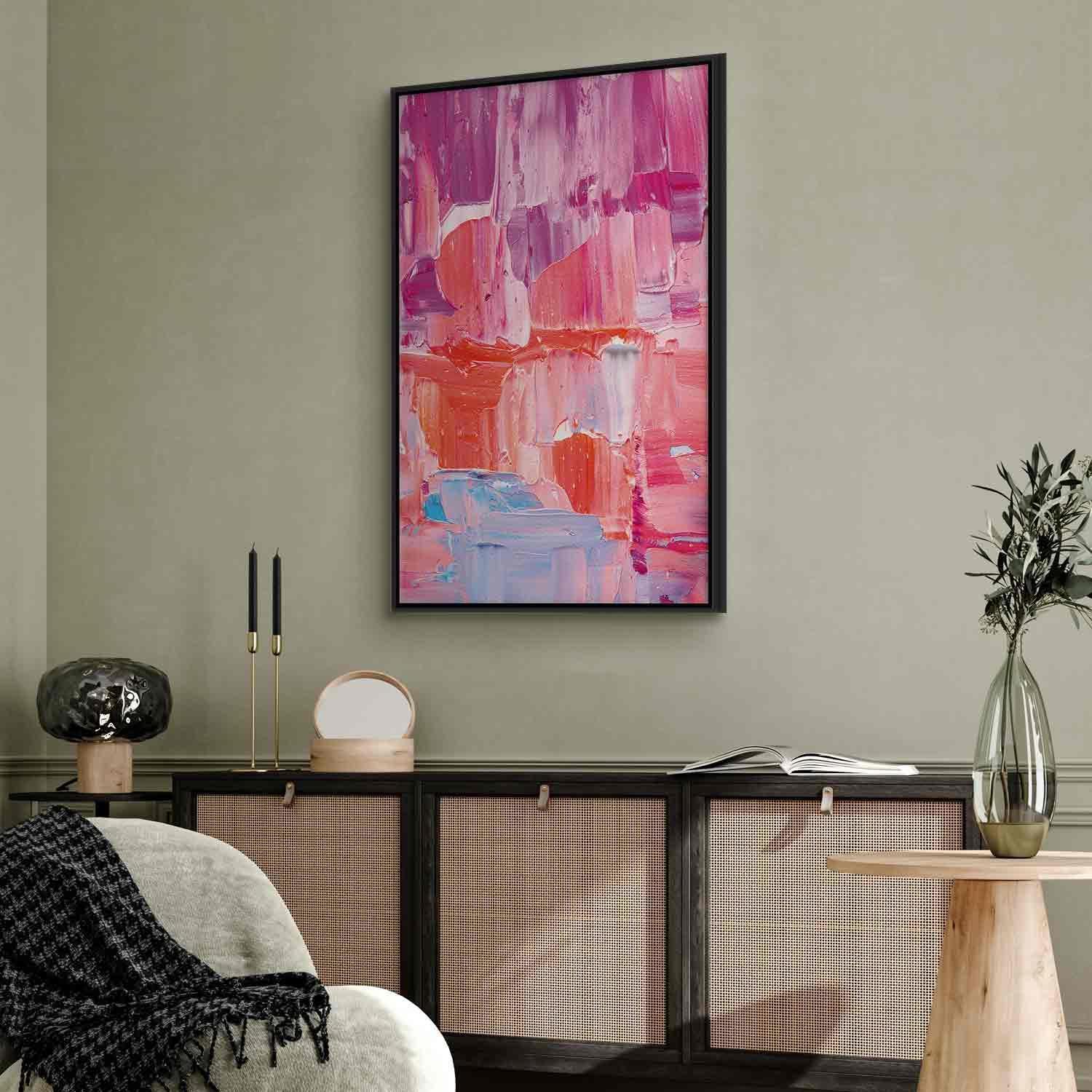 Tableau - Colorful Contrasts - Energetic Color Transitions in Shades of Pink