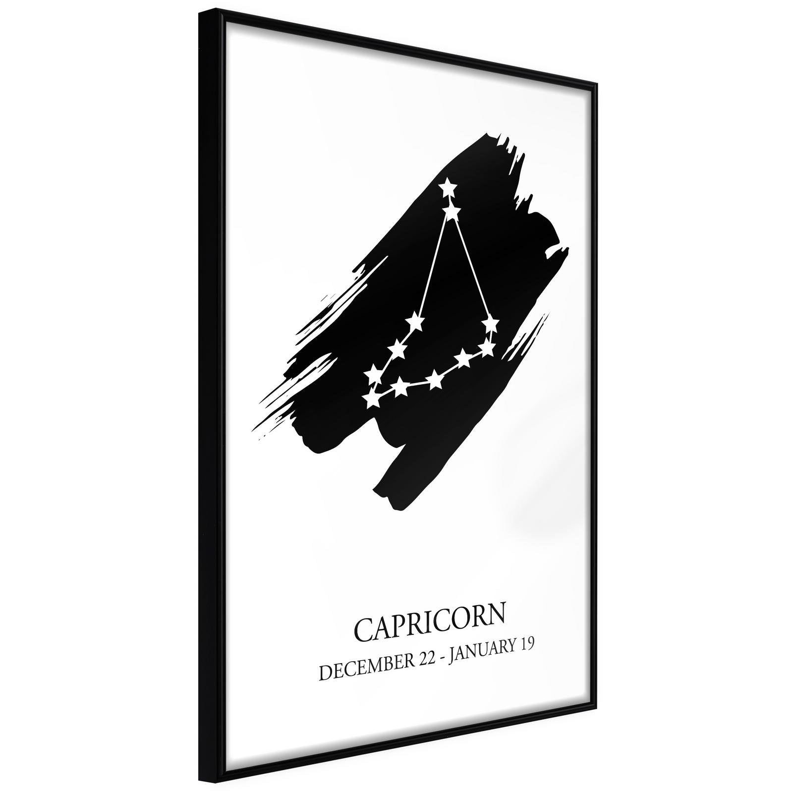 Poster Capricorne astrologie