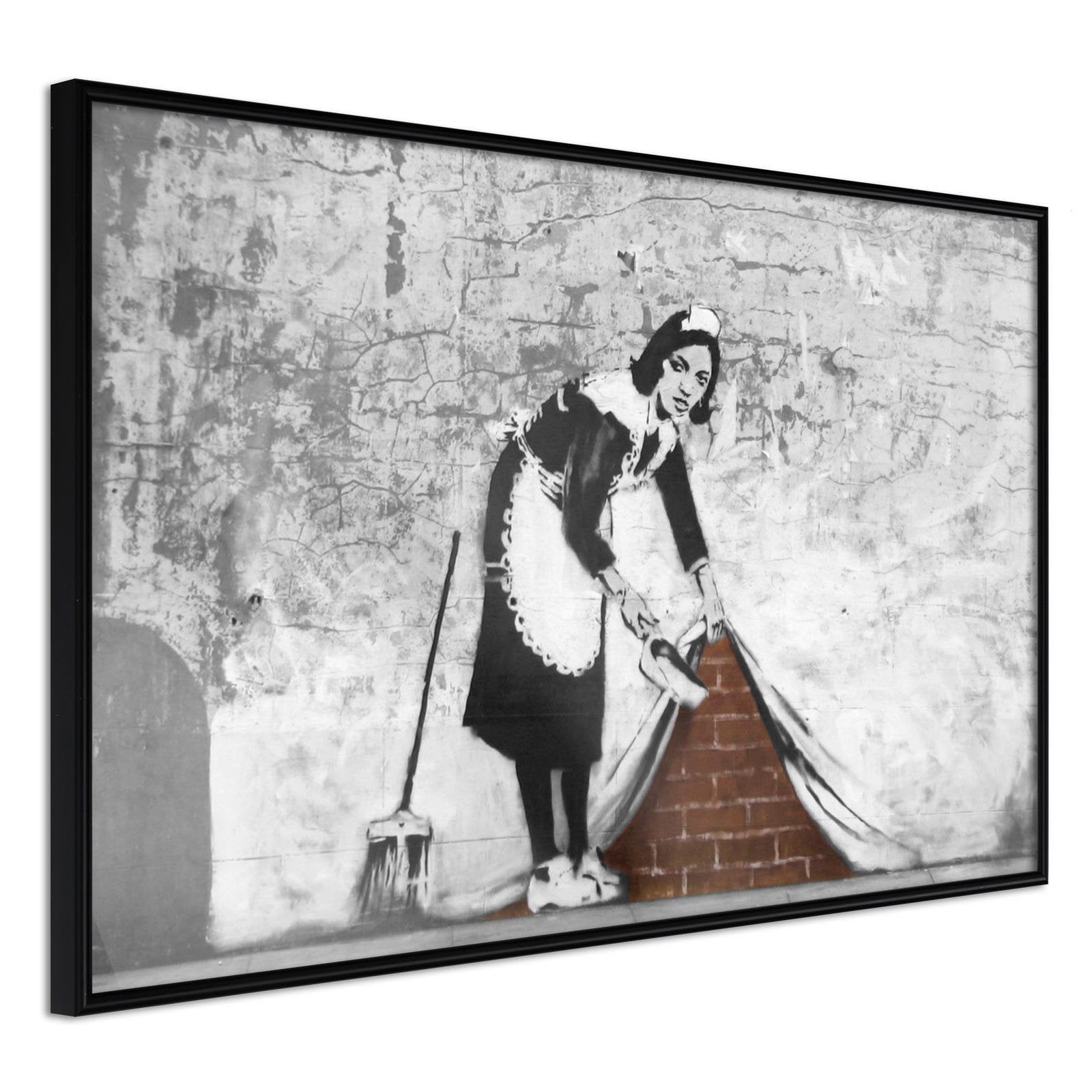 Poster Banksy sweep it under the carpet