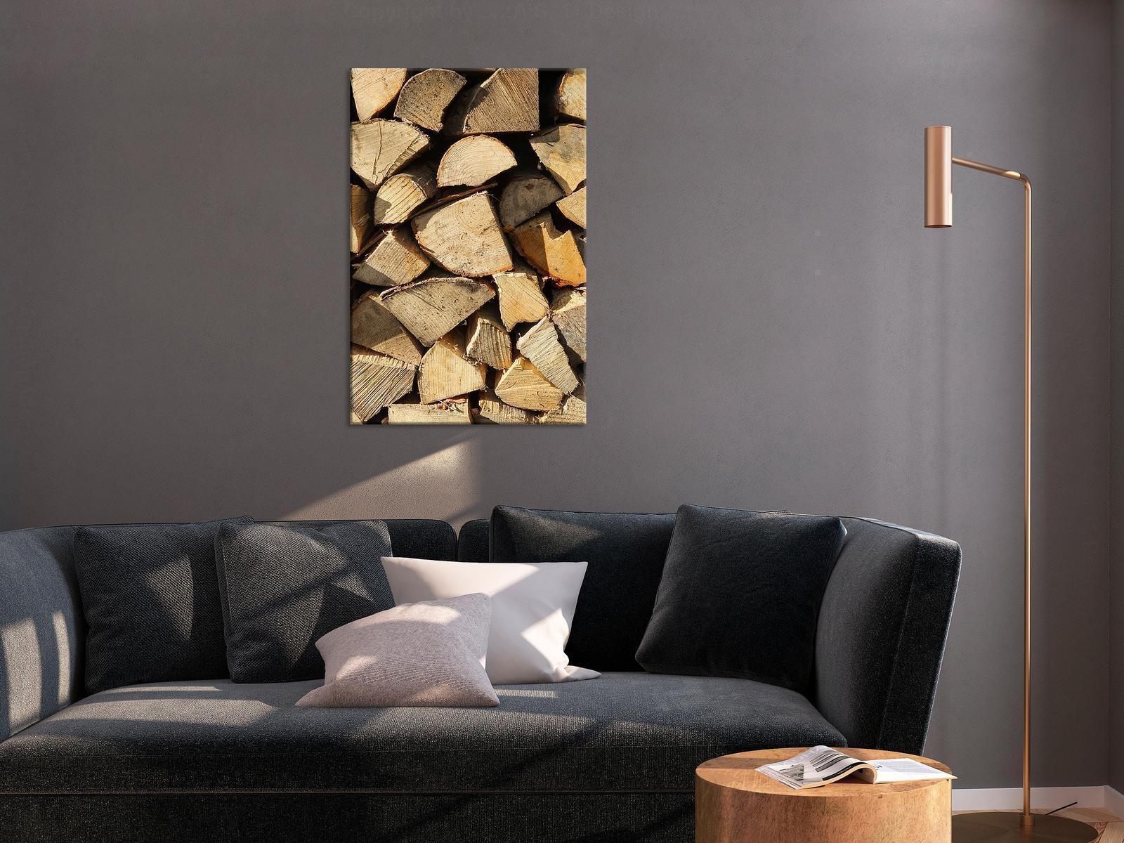 Tableau - Beauty of Wood (1 Part) Vertical