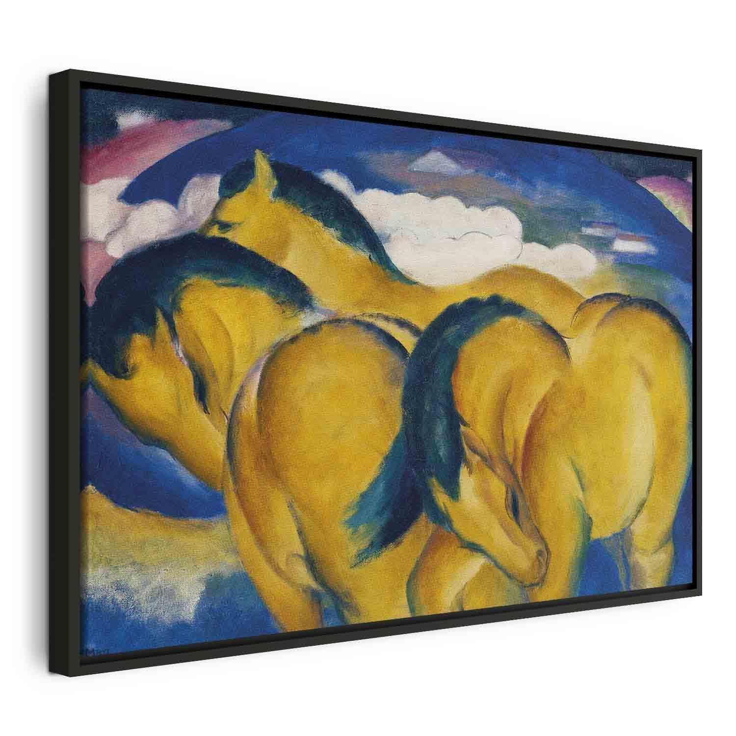 Tableau - Little Yellow Horses (Franz Marc)