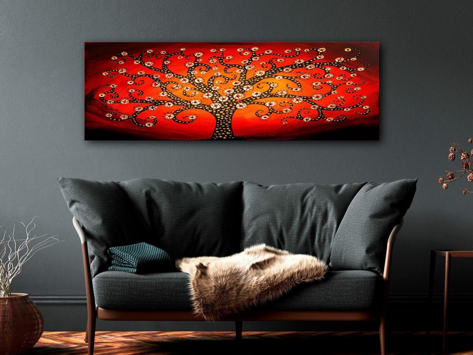 Tableau - Fiery Tree (1 Part) Narrow