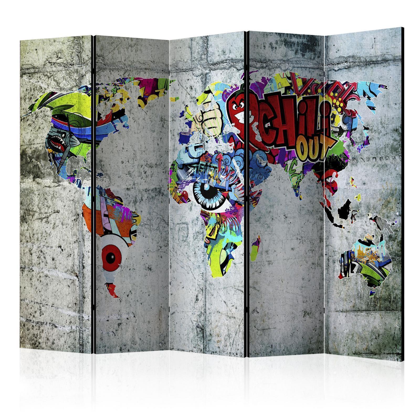 Paravent - Graffiti World