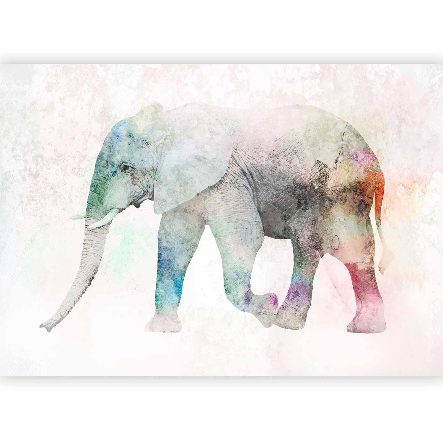 Papier peint - Painted Elephant