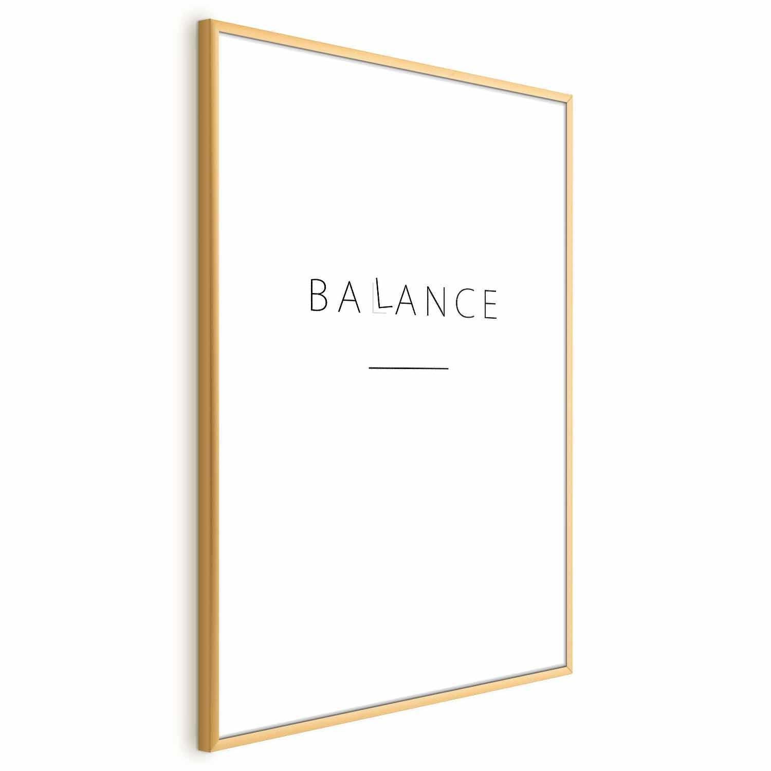 Poster - Balance