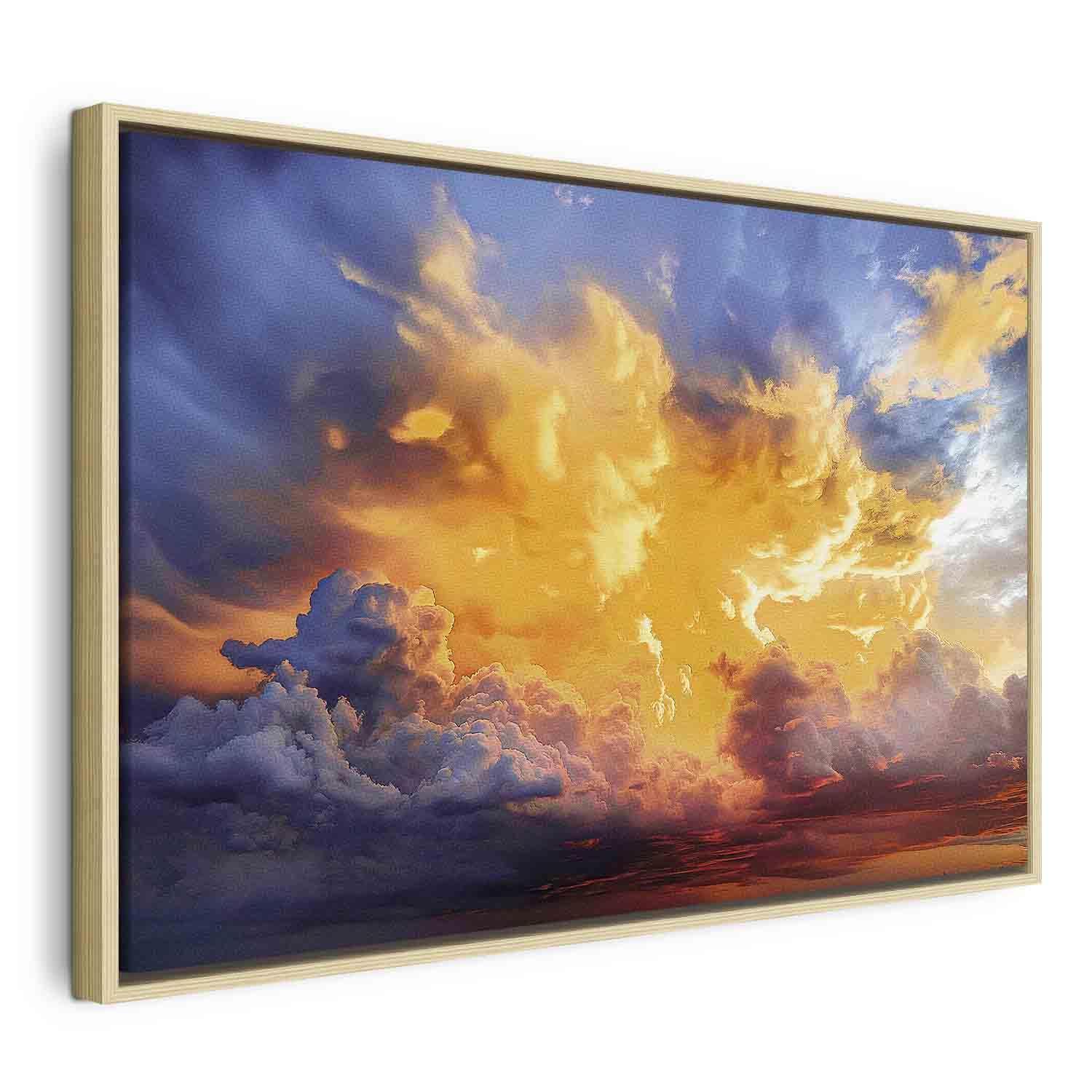 Tableau - Beautiful Sunset - Clouds in Warm Shades