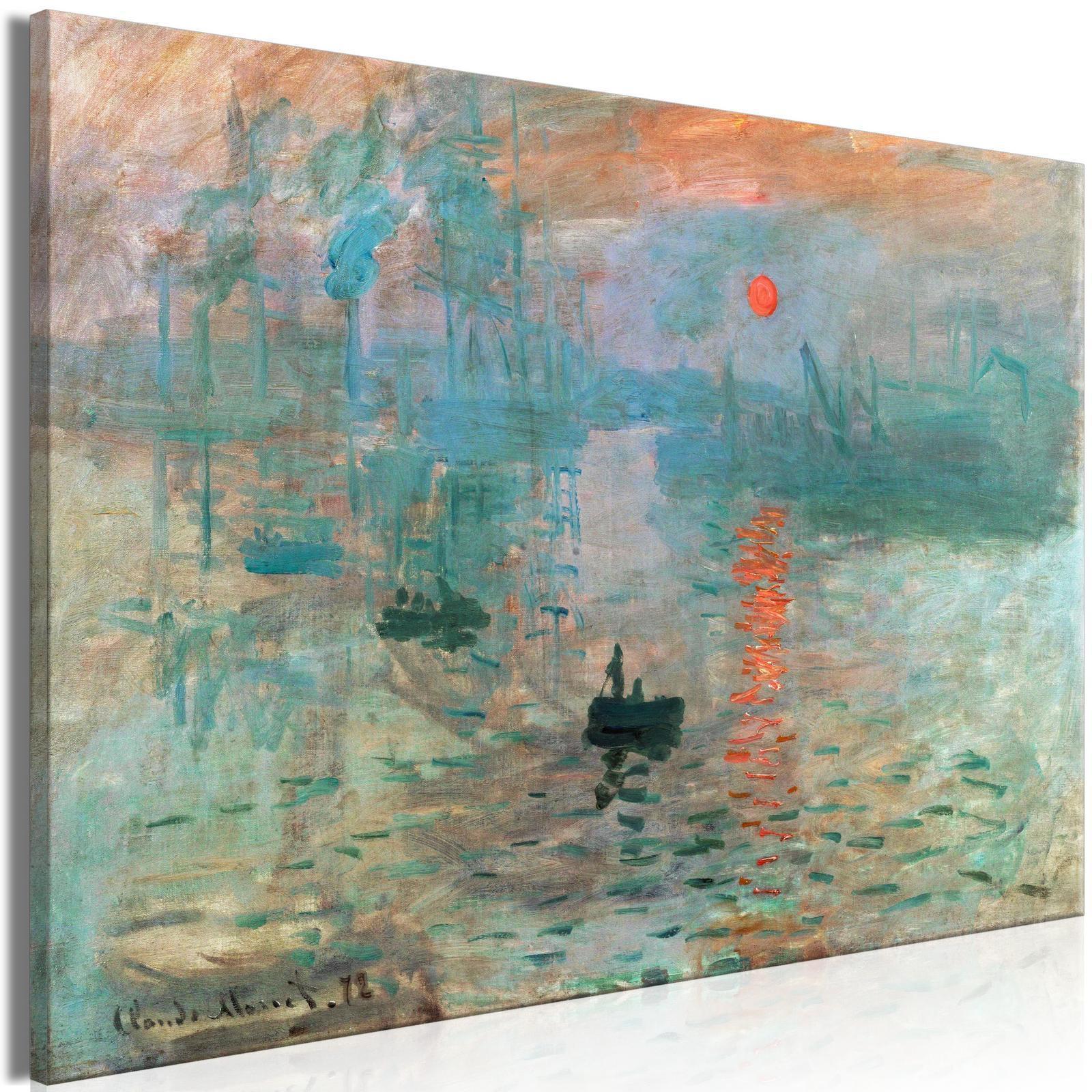 Tableau - Impression, Sunrise - Claude Monet’s Painted Landscape of the Port