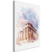 Tableau - Painted Parthenon (1 Part) Vertical