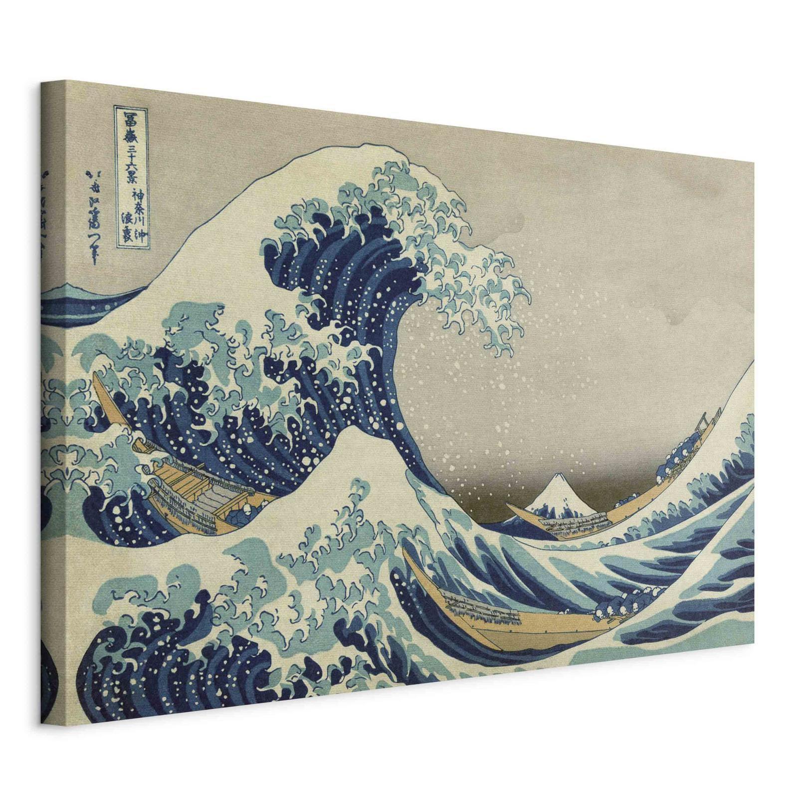 Tableau - The Great Wave (Hokusai Katsushika)