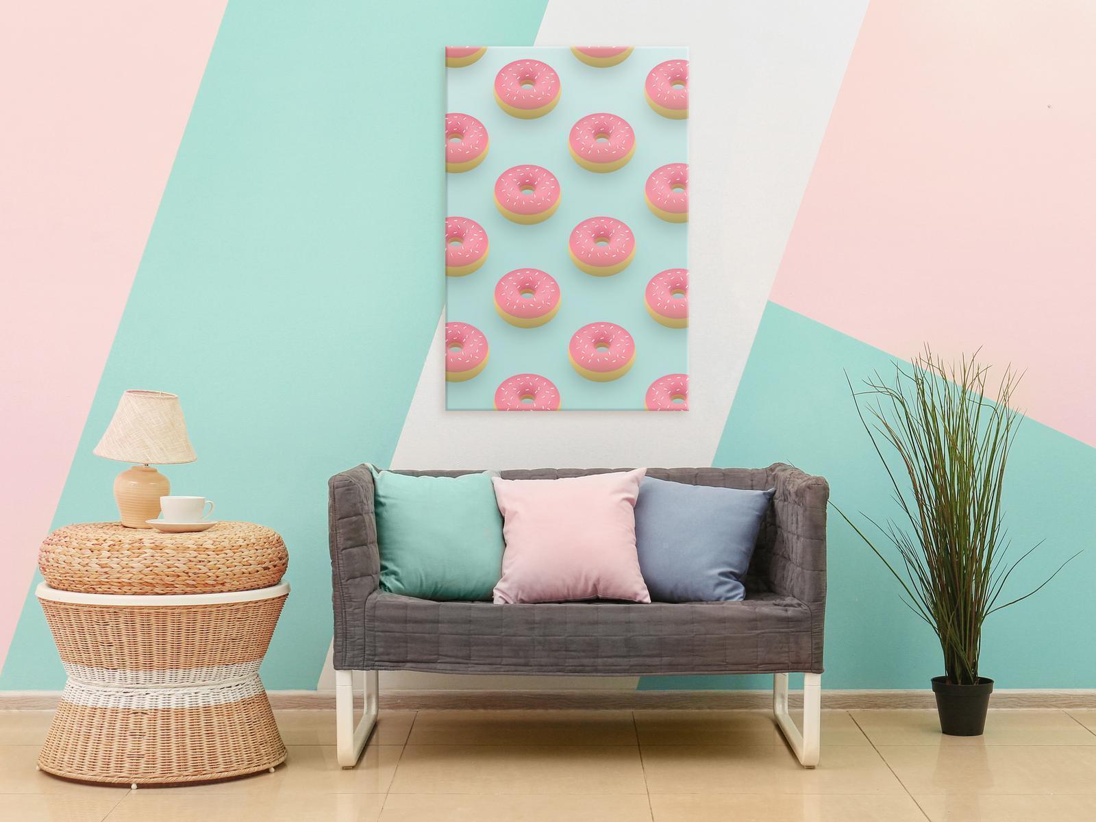 Tableau - Pastel Donuts (1 Part) Vertical