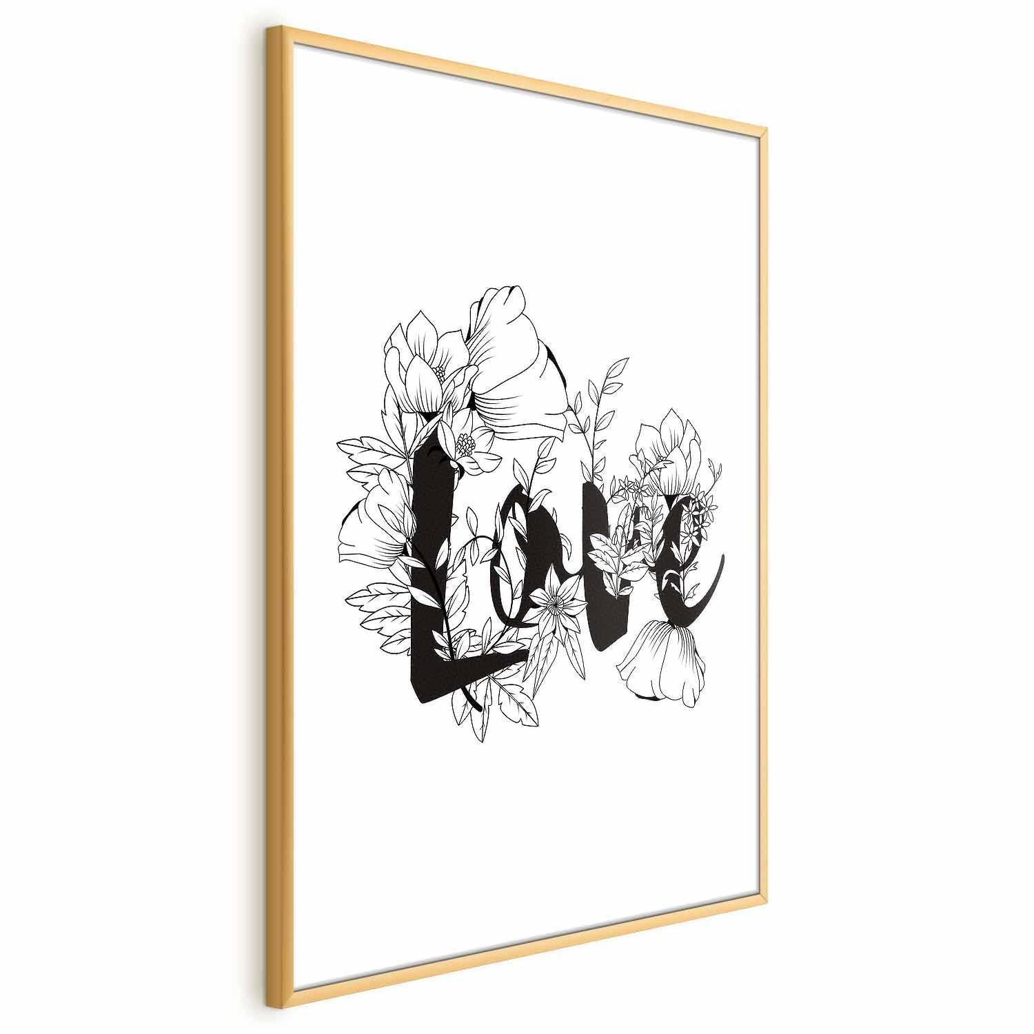 Poster - Love in Flowers