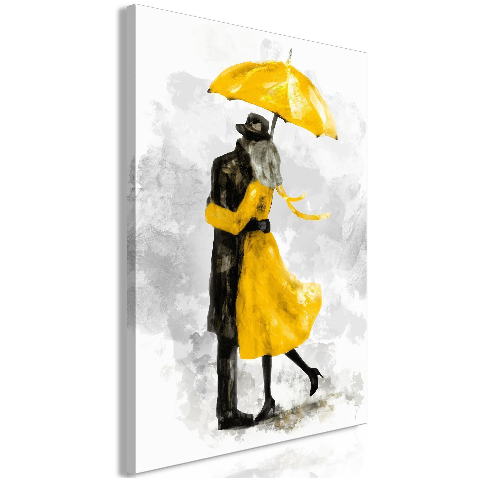 Tableau - Under Yellow Umbrella (1 Part) Vertical