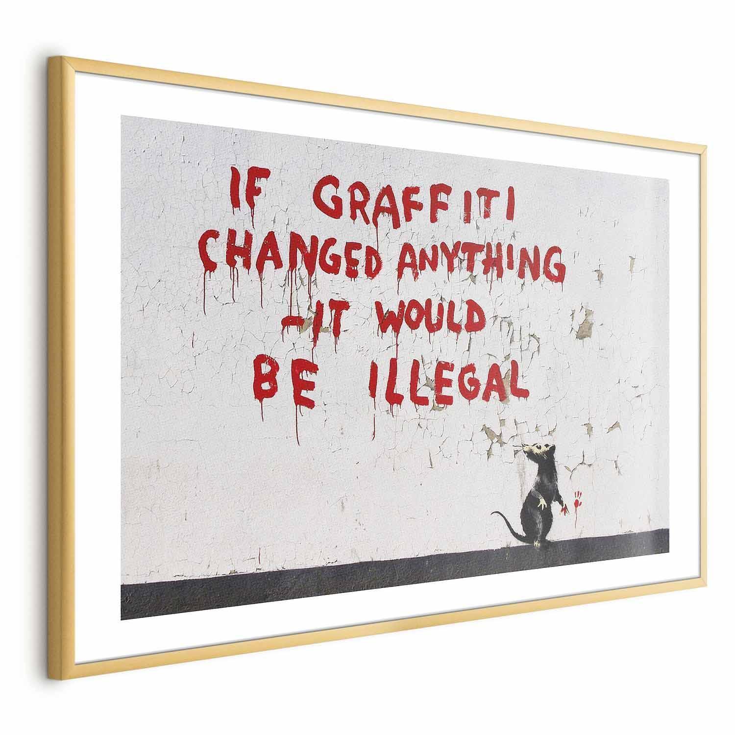 Poster - Graffiti Quote