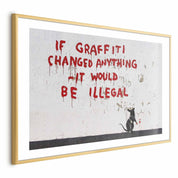 Poster - Graffiti Quote