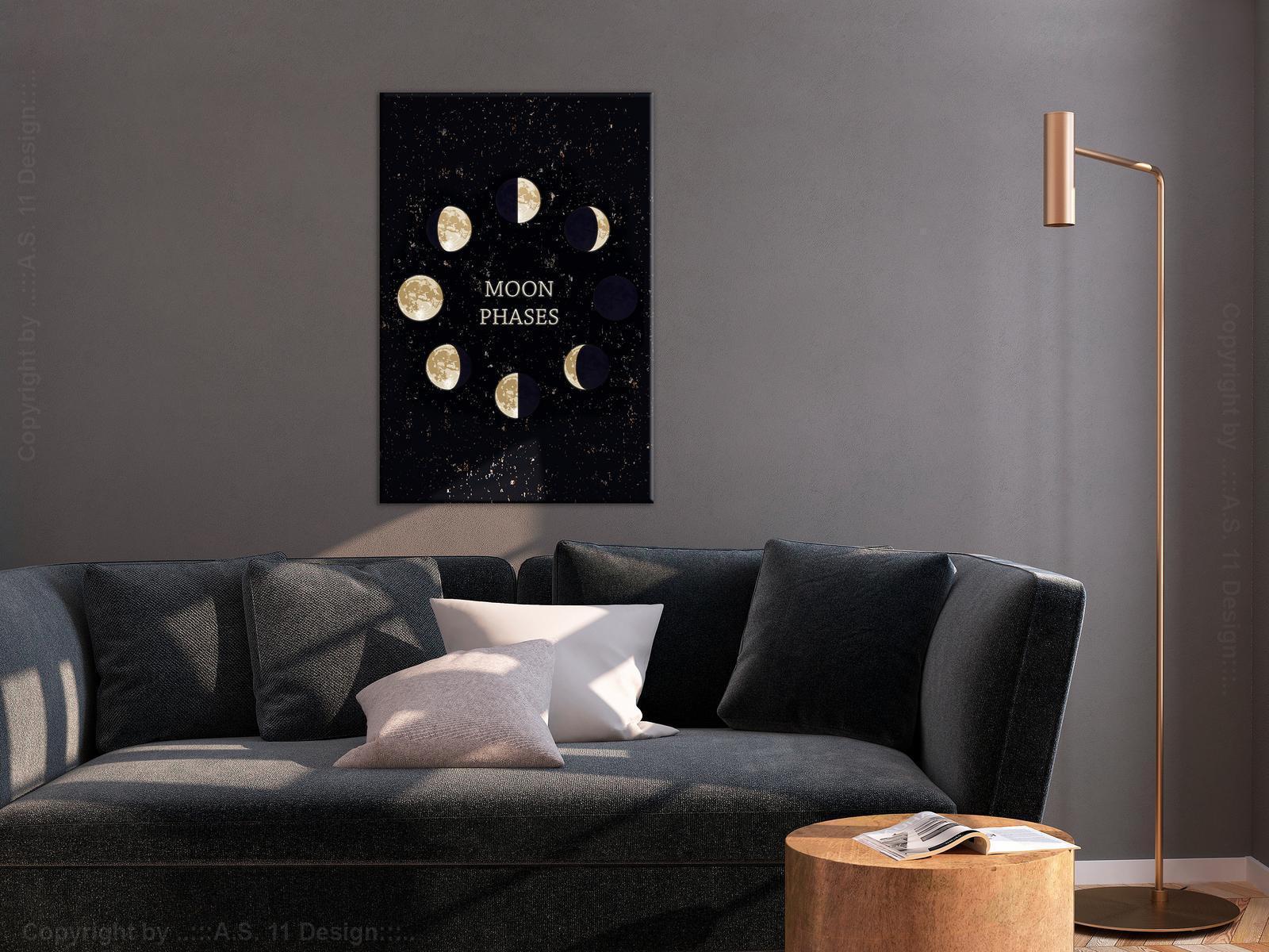 Tableau - Lunar Cycle (1 Part) Vertical