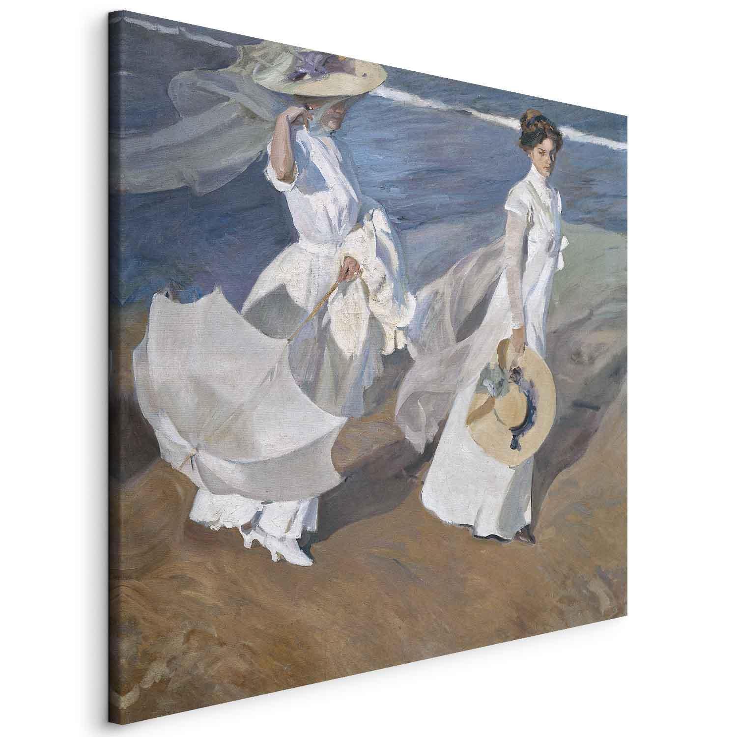 Tableau - Strolling along the Seashore (Joaquín Sorolla y Bastida)