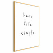 Poster - Keep Life Simple