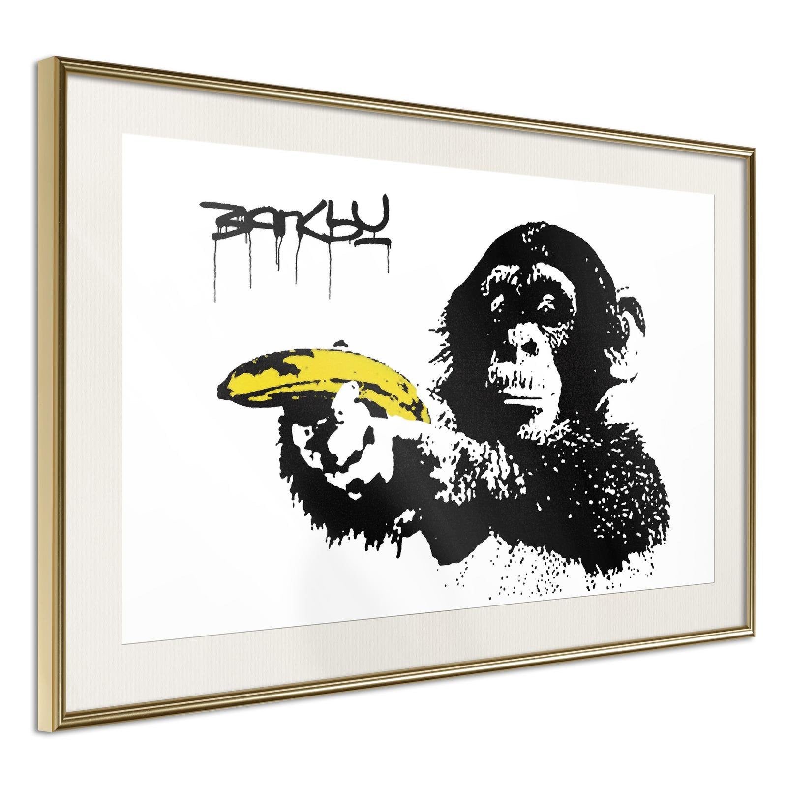 Affiche Banksy banana gun