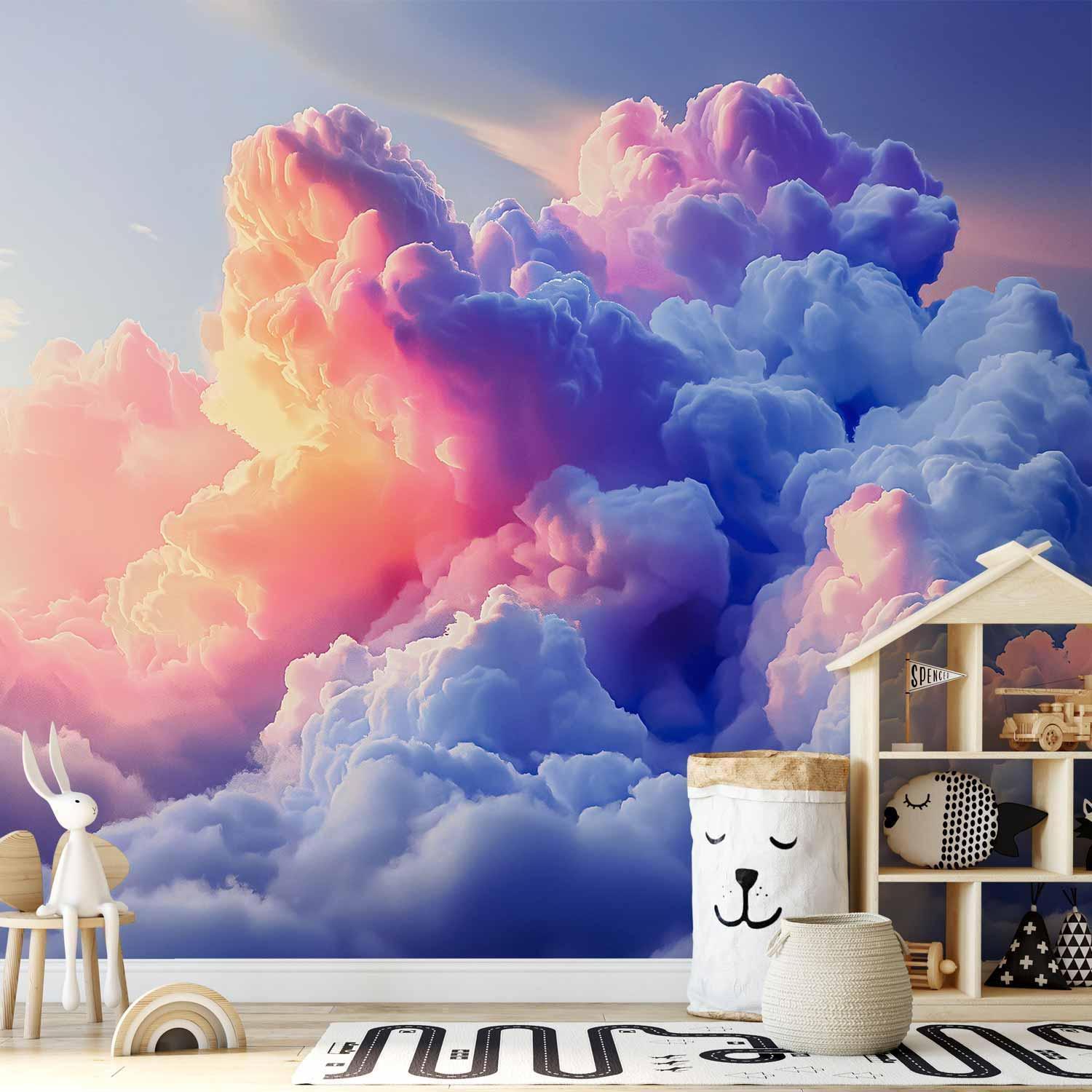 Papier peint - Clouds Like Painted: Artistic Brushes of Dawn Painting the Sky